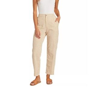 Billabong Checkmate Cropped Pant (M)/(27)